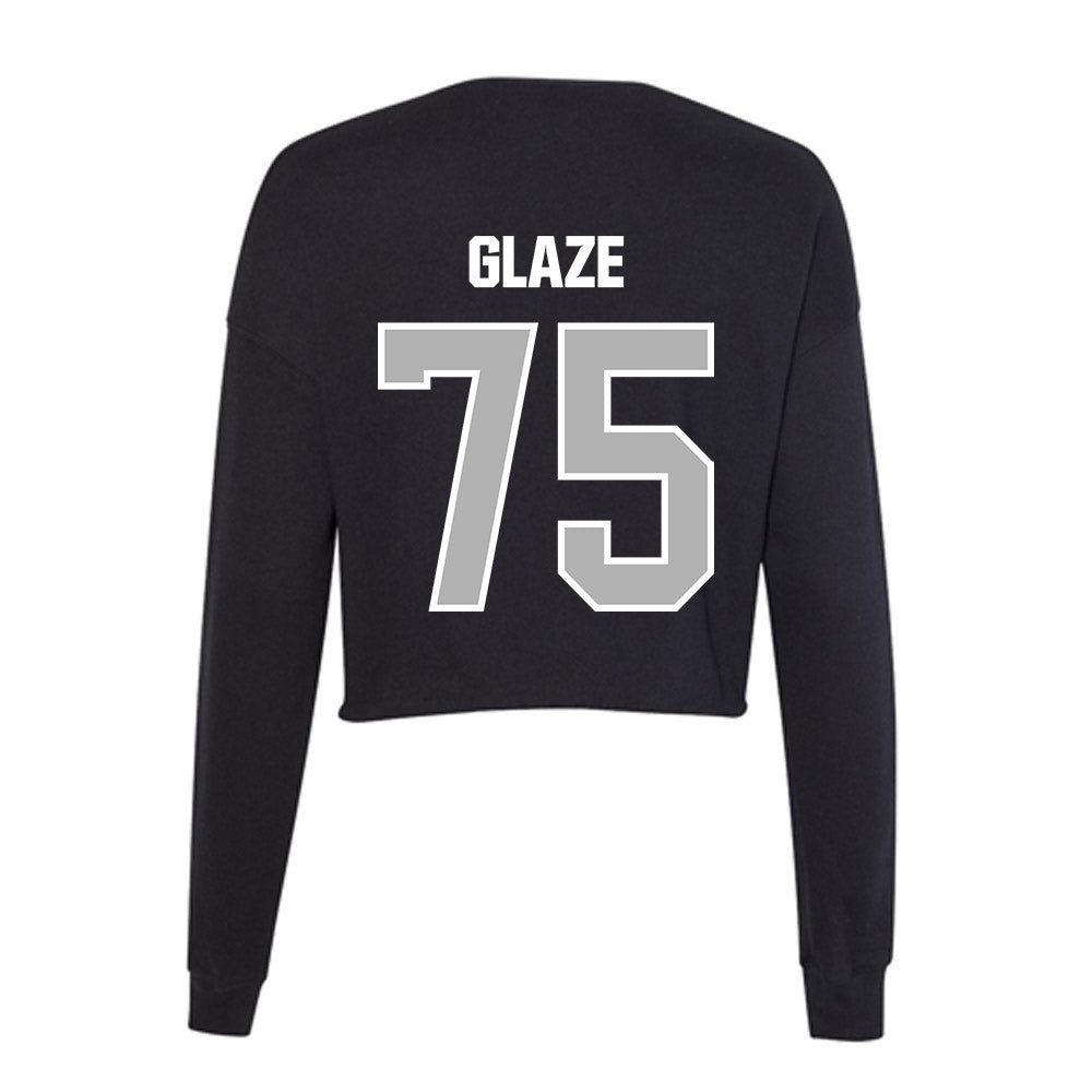 Troy - NCAA Football : Parks Glaze - Women's Cropped Crew Fleece-1