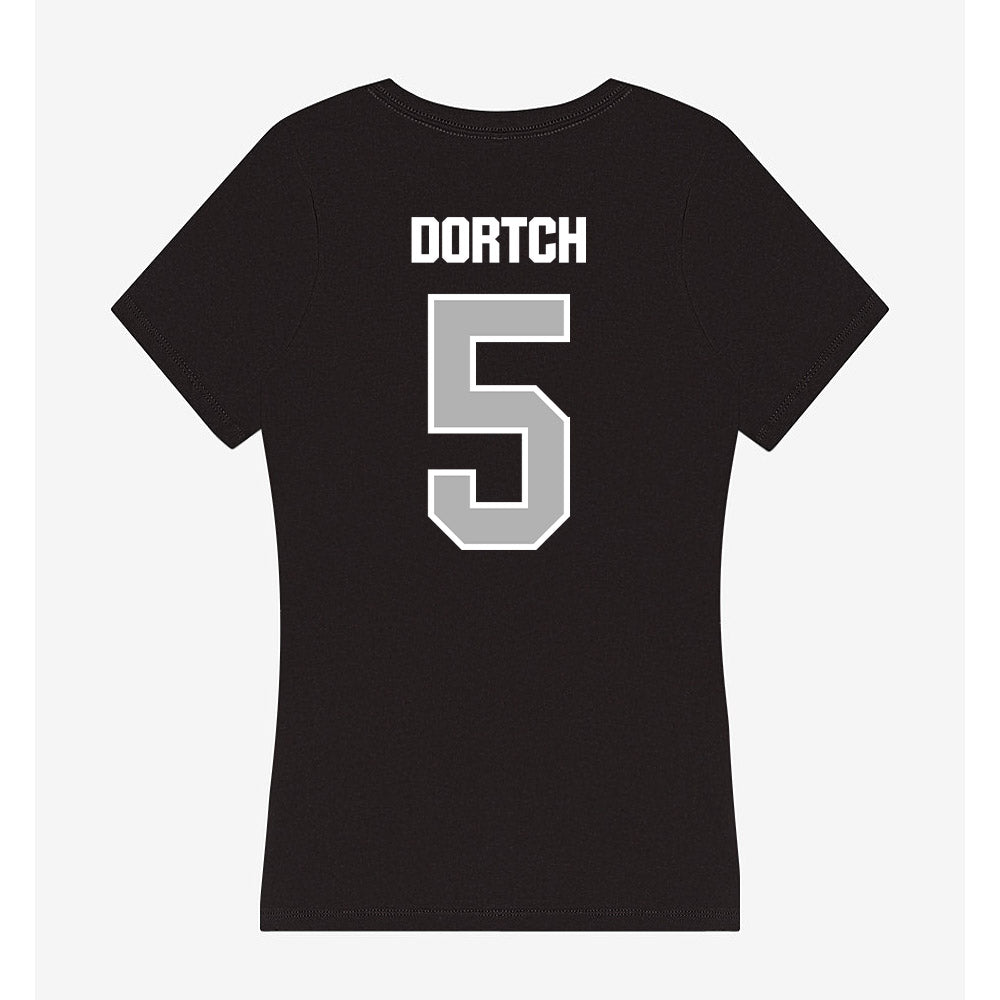 Troy - NCAA Football : Mojo Dortch - Women's V-Neck T-Shirt-1