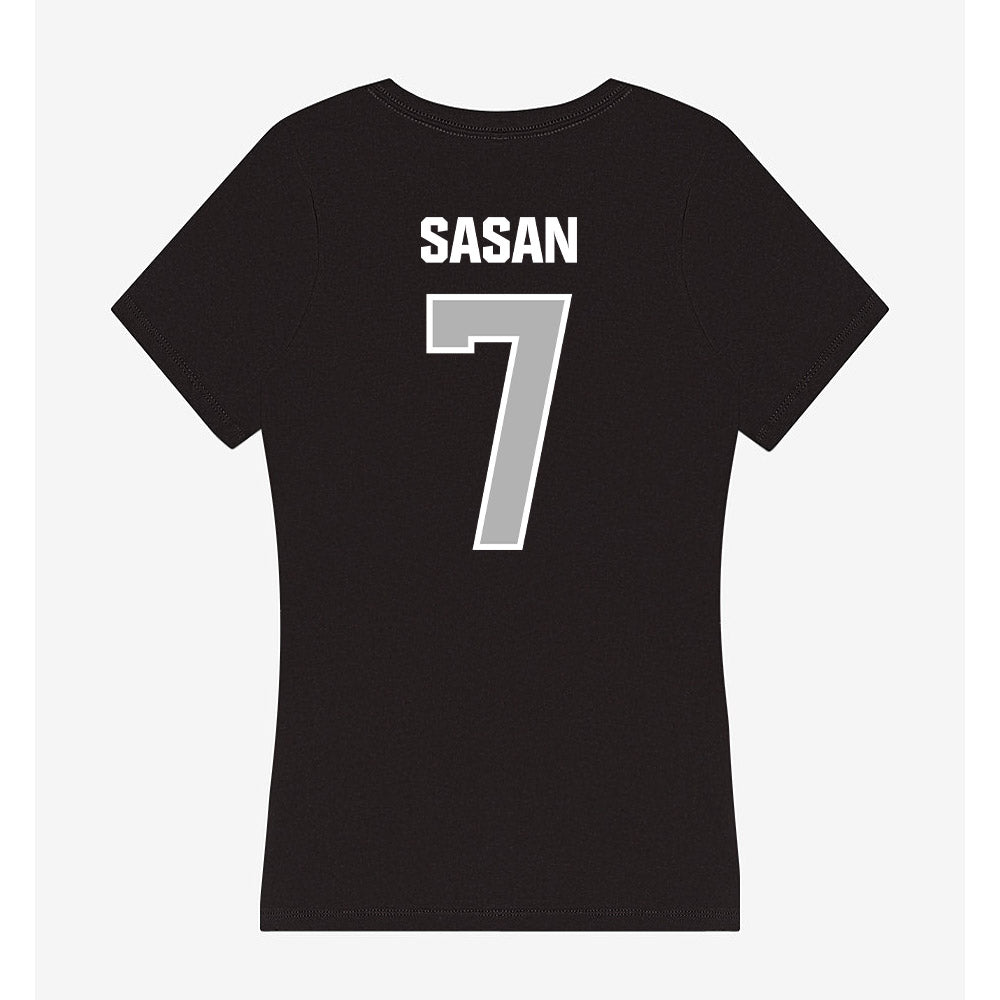 Troy - NCAA Women's Soccer : Sofia Sasan - Women's V-Neck T-Shirt-1