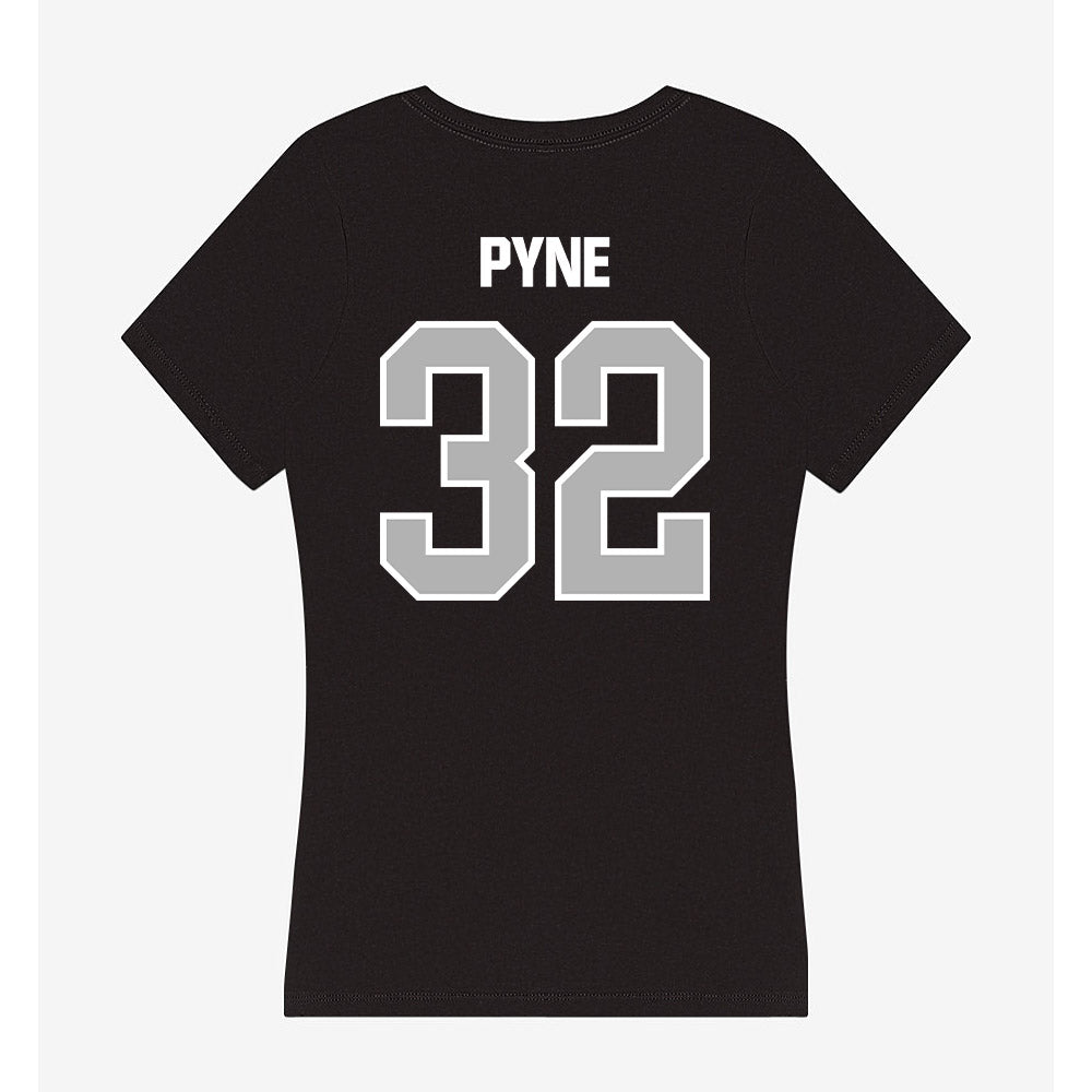 Troy - NCAA Baseball : Josh Pyne - Women's V-Neck T-Shirt-1
