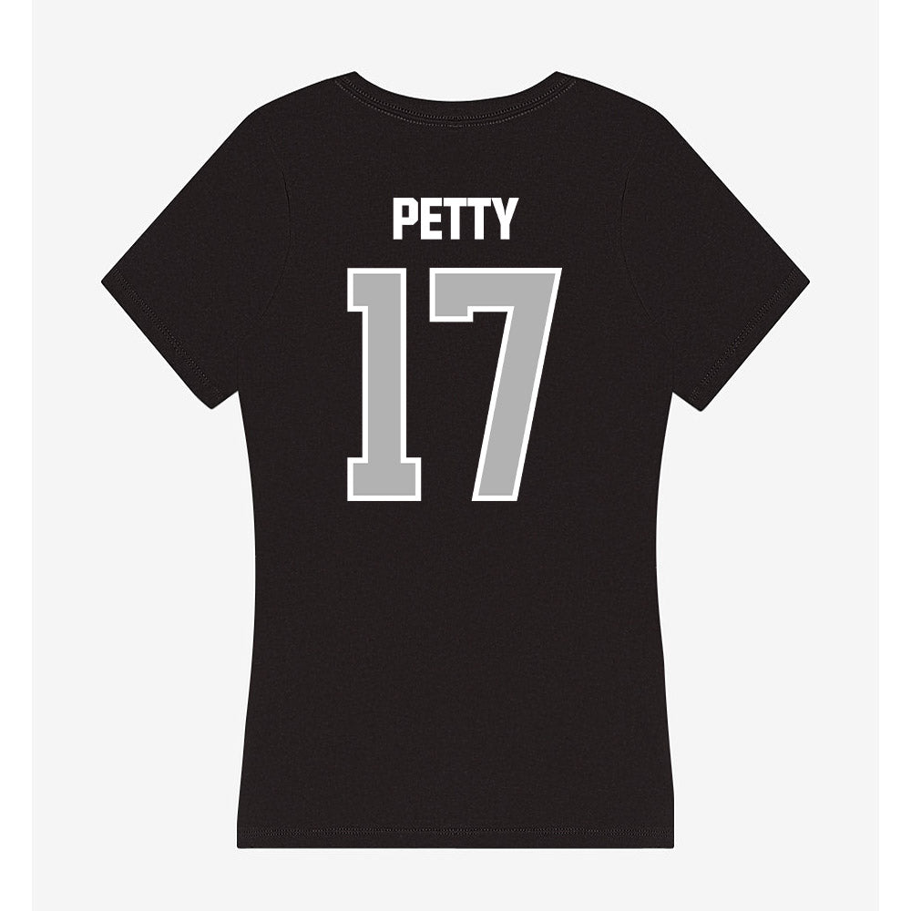 Troy - NCAA Football : Jace Petty - Women's V-Neck T-Shirt-1