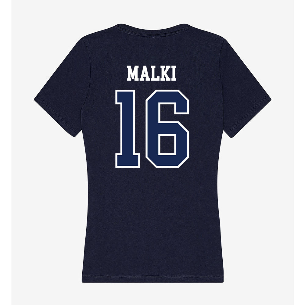 CBU - NCAA Baseball : Michael Malki - Women's V-Neck T-Shirt-1