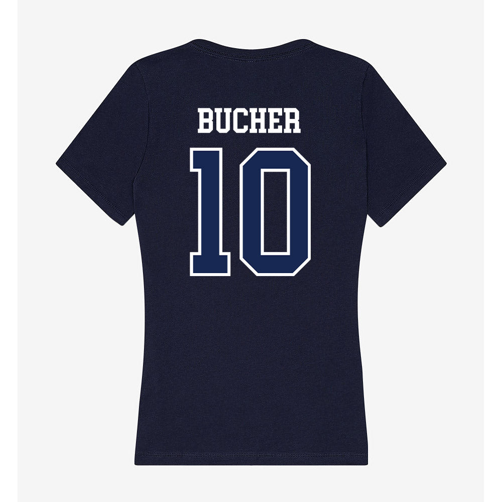 CBU - NCAA Women's Basketball : Chance Bucher - Women's V-Neck T-Shirt-1