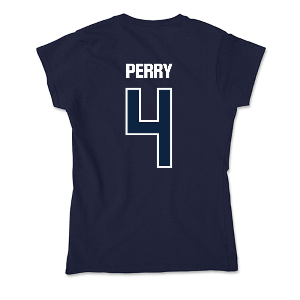UNF - NCAA Men's Basketball : Christopher Perry - Soft Style Women’s T-Shirt-1