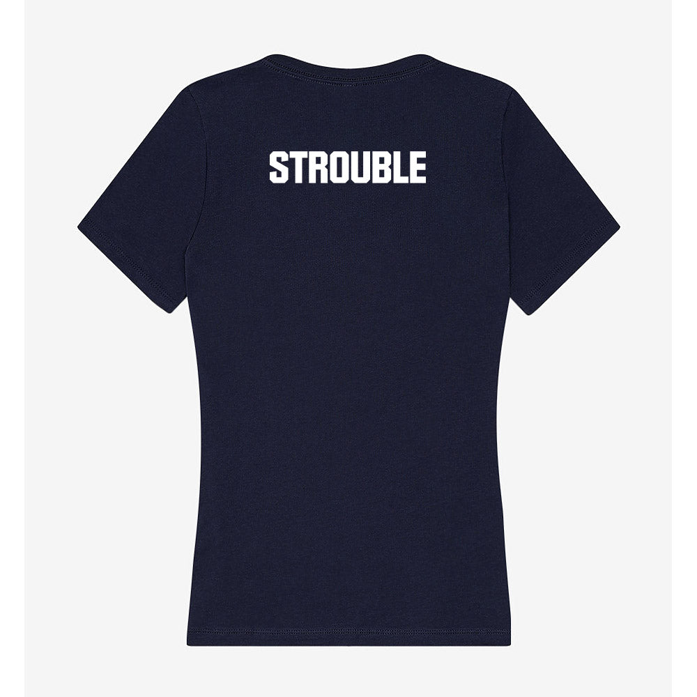 UNF - NCAA Men's Track & Field : Jayvin Strouble - Women's V-Neck T-Shirt-1