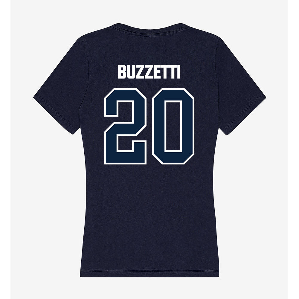 UNF - NCAA Women's Basketball : Georgi Buzzetti - Women's V-Neck T-Shirt-1