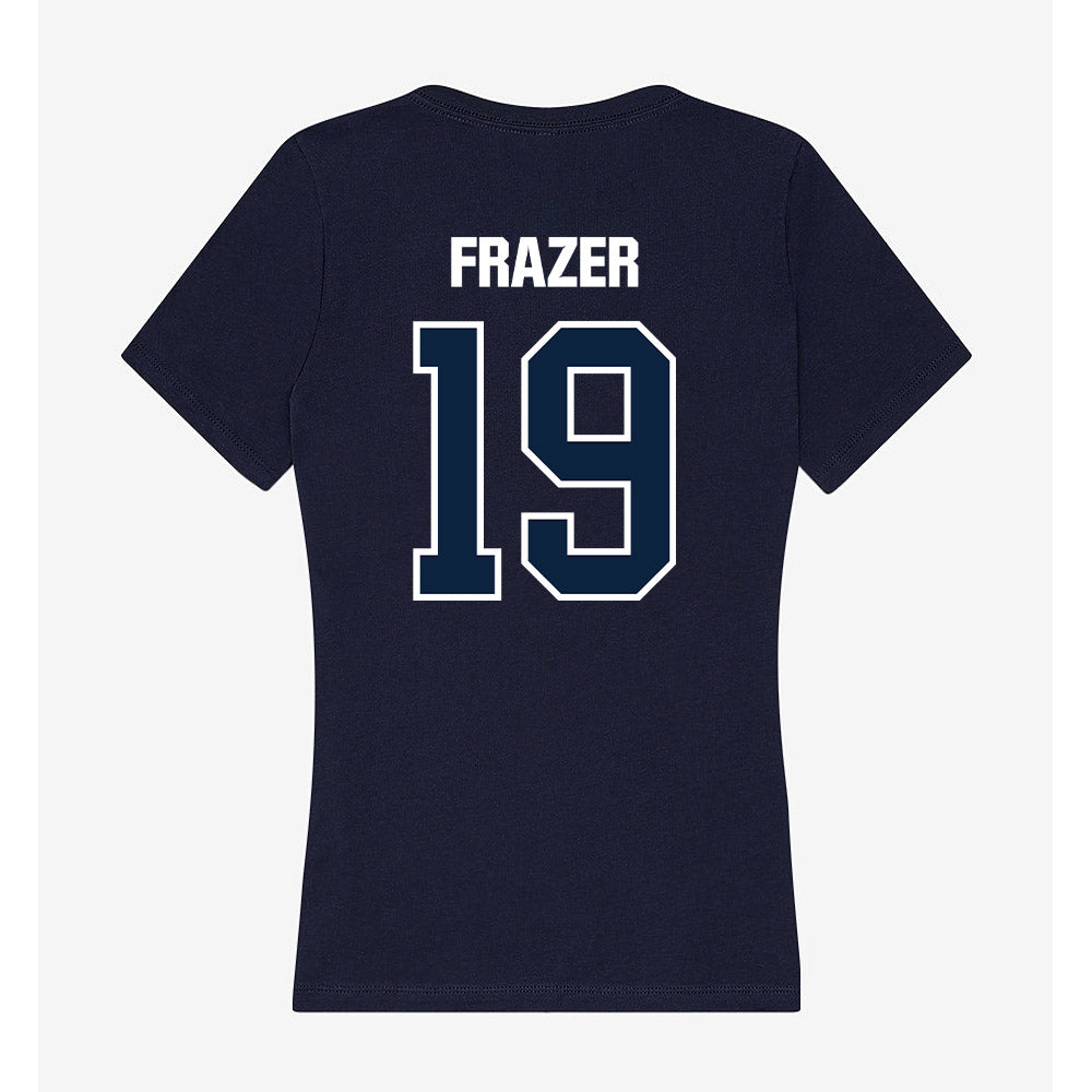 UNF - NCAA Women's Soccer : Sarah Frazer - Women's V-Neck T-Shirt-1
