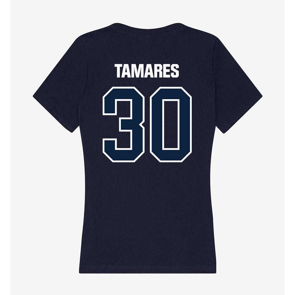 UNF - NCAA Women's Soccer : Taylor Tamares - Women's V-Neck T-Shirt-1