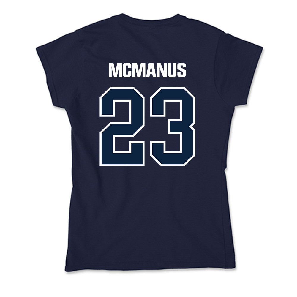 UNF - NCAA Men's Soccer : Brian McManus - Soft Style Women’s T-Shirt-1