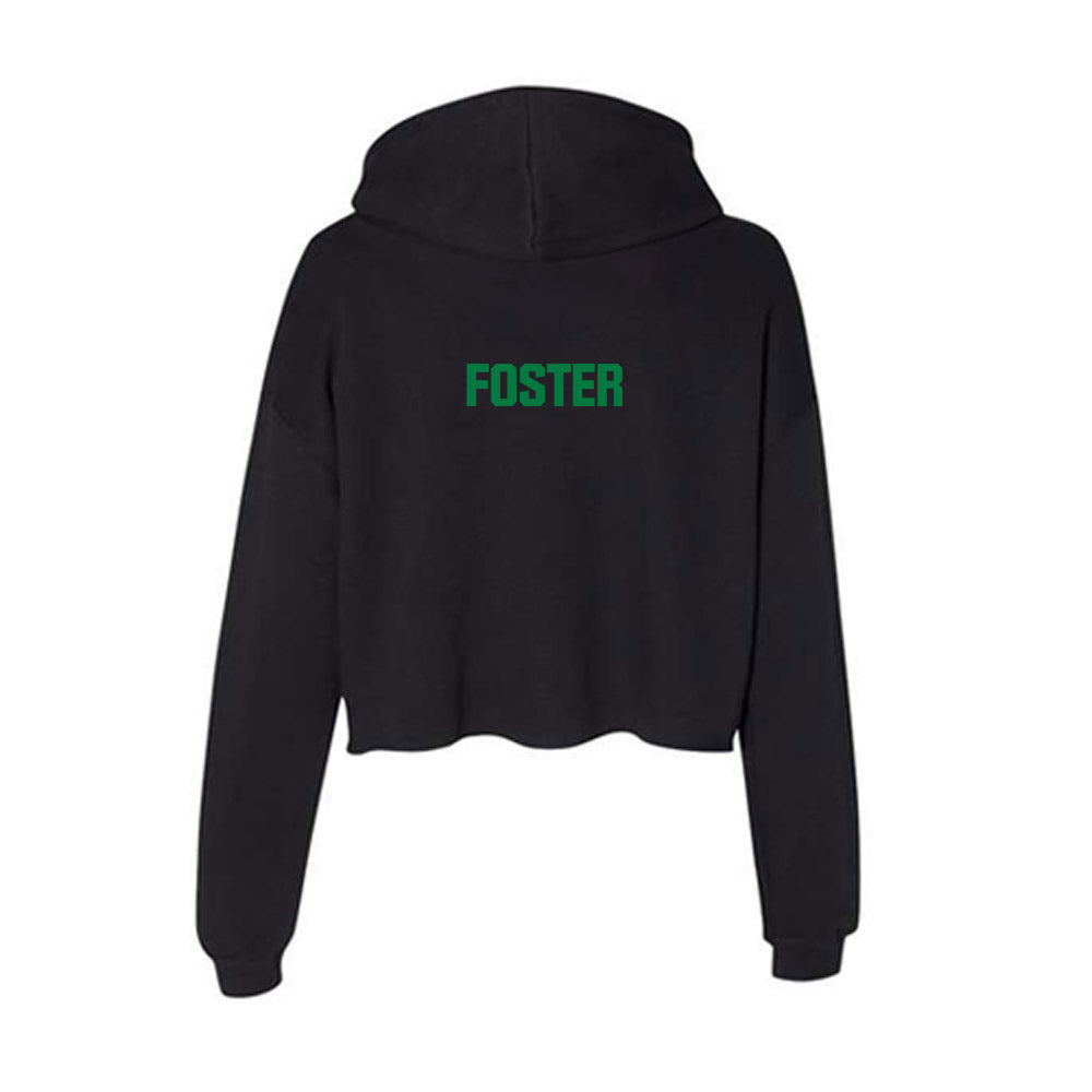 North Texas - NCAA Women's Track & Field : Fabrienne Foster - Women's Crop Fleece Hoodie-1