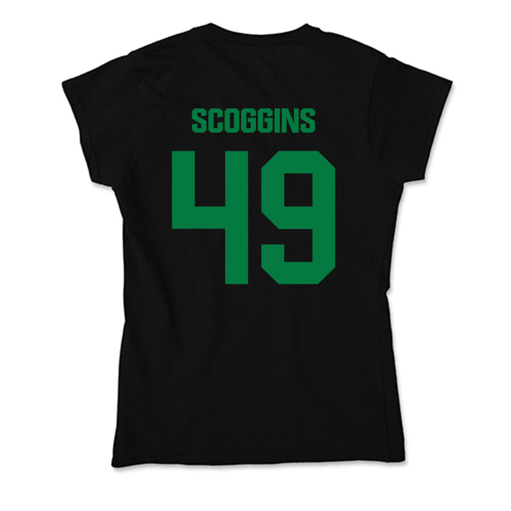 North Texas - NCAA Football : Brodie Scoggins - Soft Style Women’s T-Shirt-1