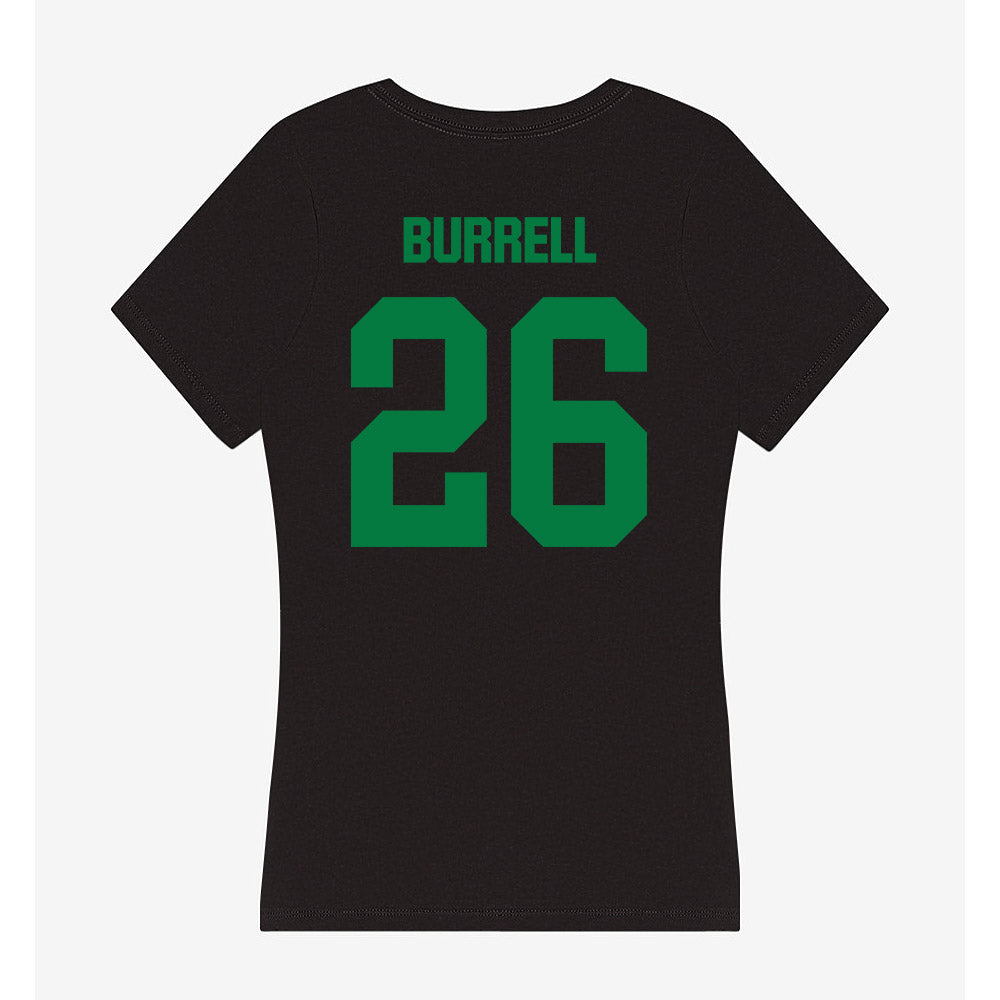 North Texas - NCAA Football : Smaje Burrell - Women's V-Neck T-Shirt-1