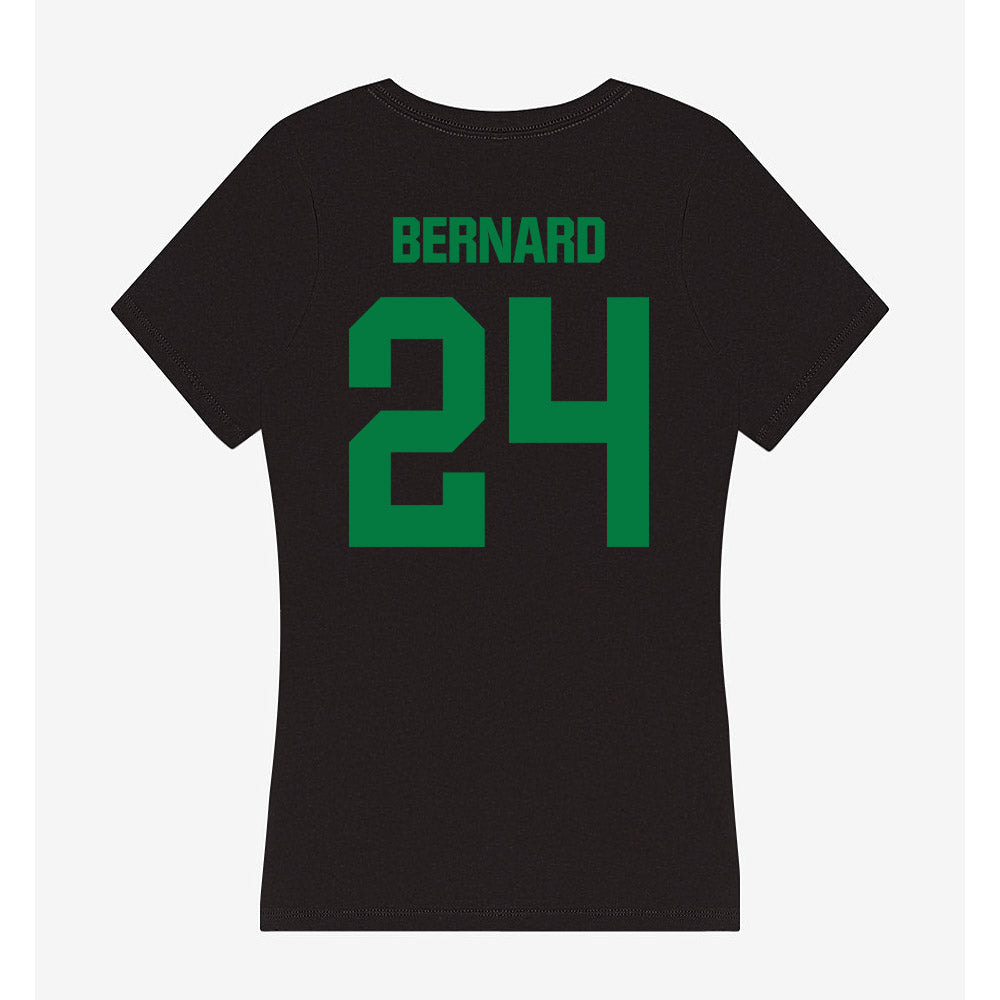 North Texas - NCAA Women's Soccer : Mia Bernard - Women's V-Neck T-Shirt-1