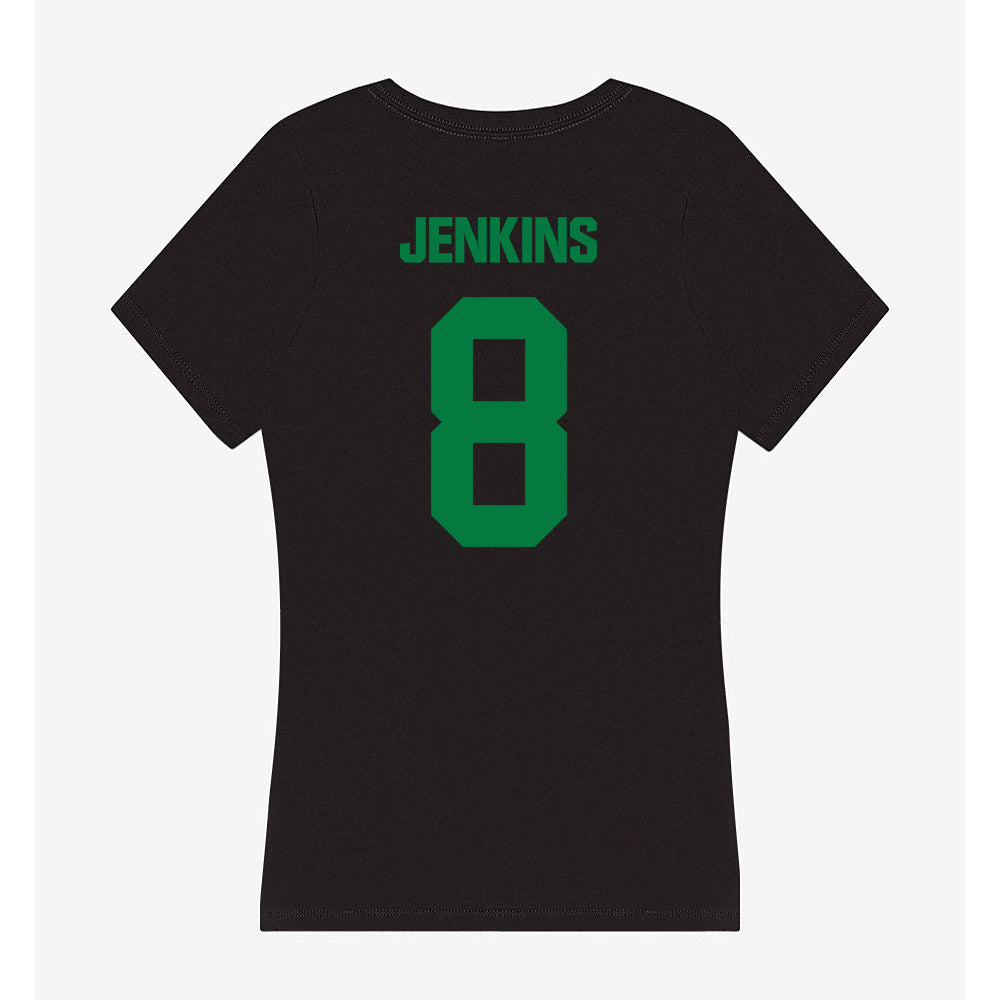 North Texas - NCAA Football : Caden Jenkins - Women's V-Neck T-Shirt-1