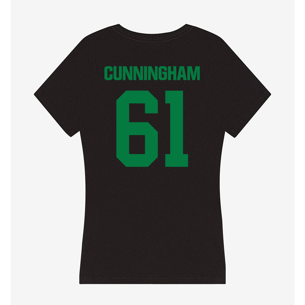 North Texas - NCAA Football : Drew Cunningham - Women's V-Neck T-Shirt-1