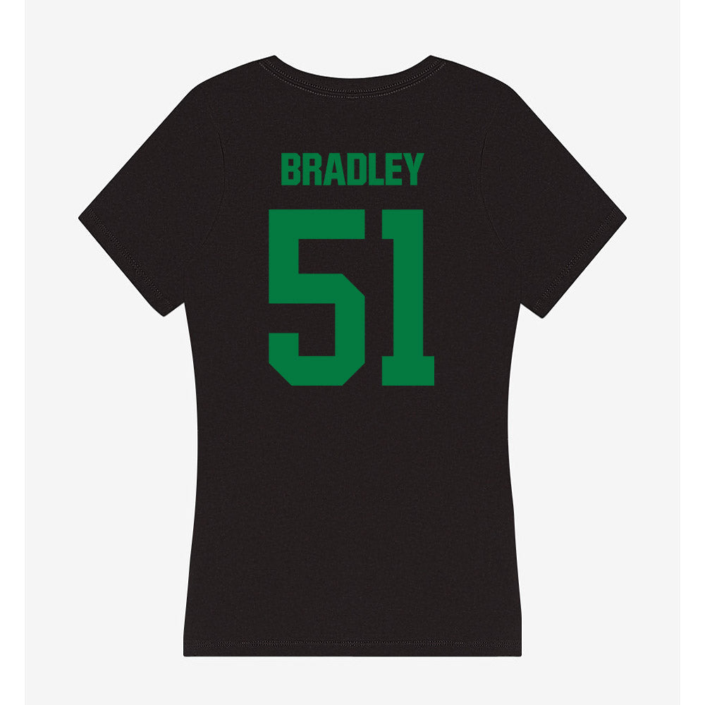 North Texas - NCAA Football : Keelene Bradley - Women's V-Neck T-Shirt-1