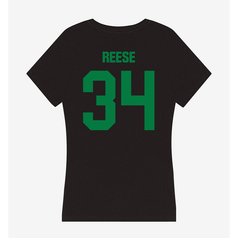 North Texas - NCAA Football : Brenden Reese - Women's V-Neck T-Shirt-1