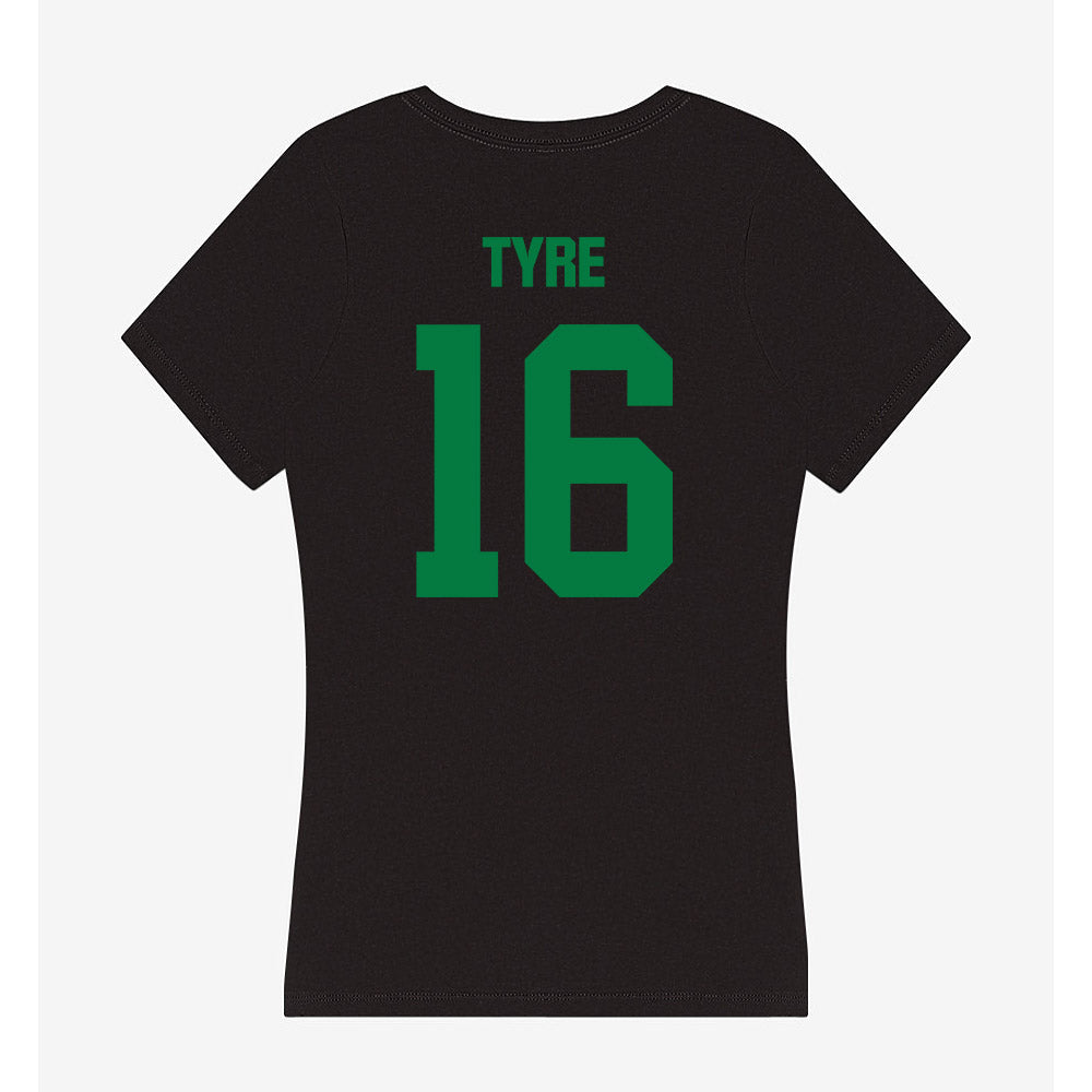 North Texas - NCAA Football : James Tyre - Women's V-Neck T-Shirt-1
