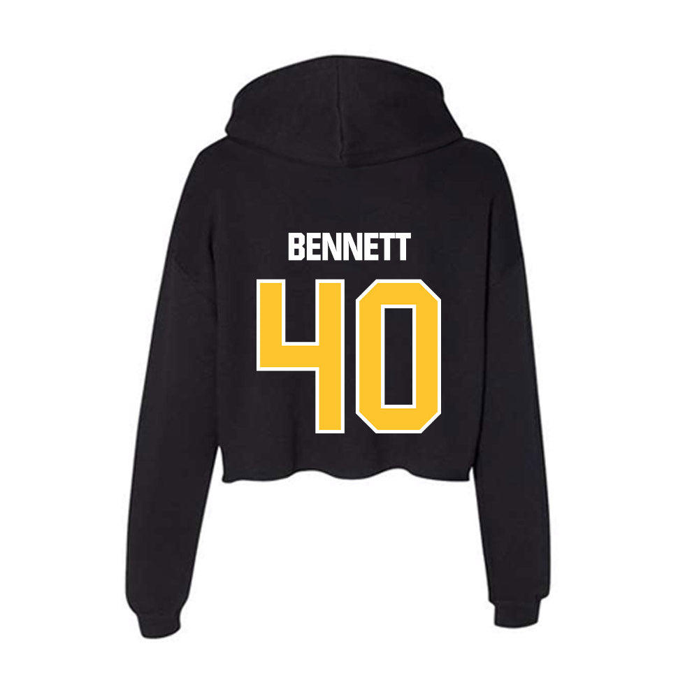 Southern Miss - NCAA Softball : Kayce Bennett - Women's Crop Fleece Hoodie-1
