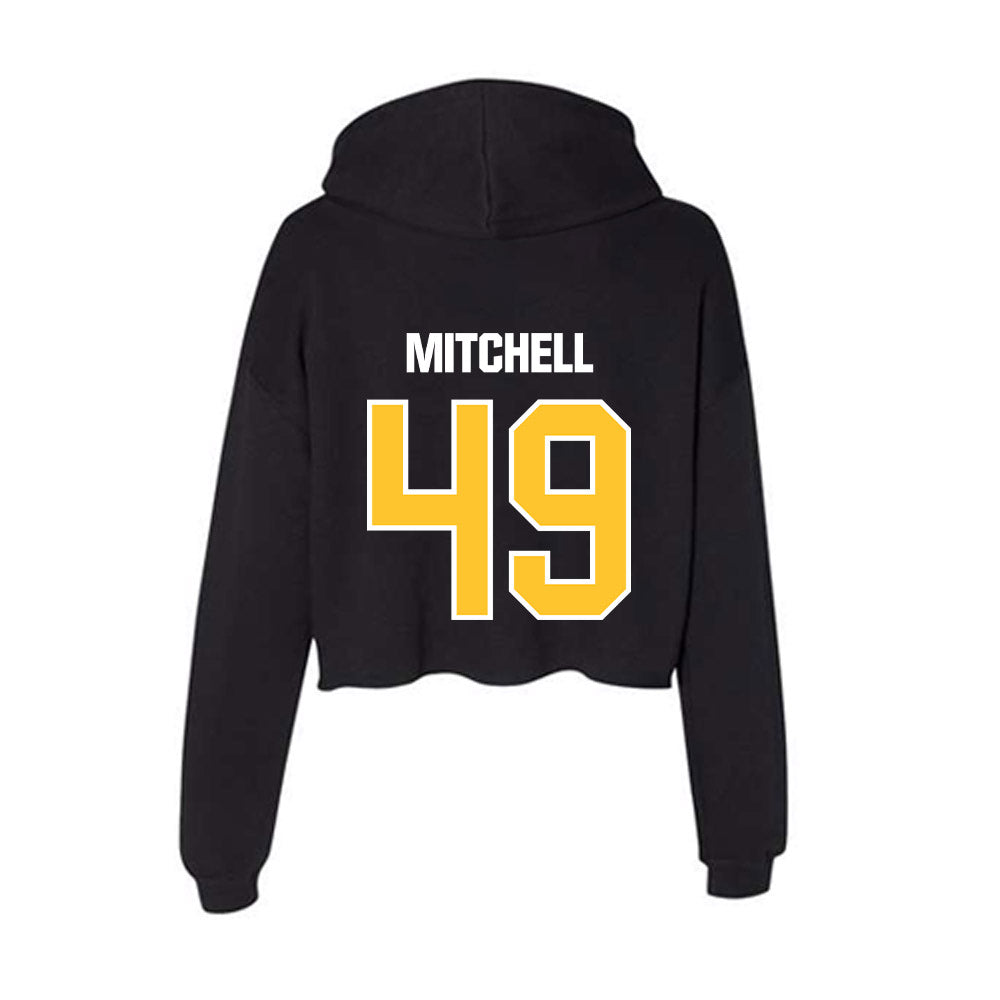 Southern Miss - NCAA Football : Bj Mitchell - Women's Crop Fleece Hoodie-1