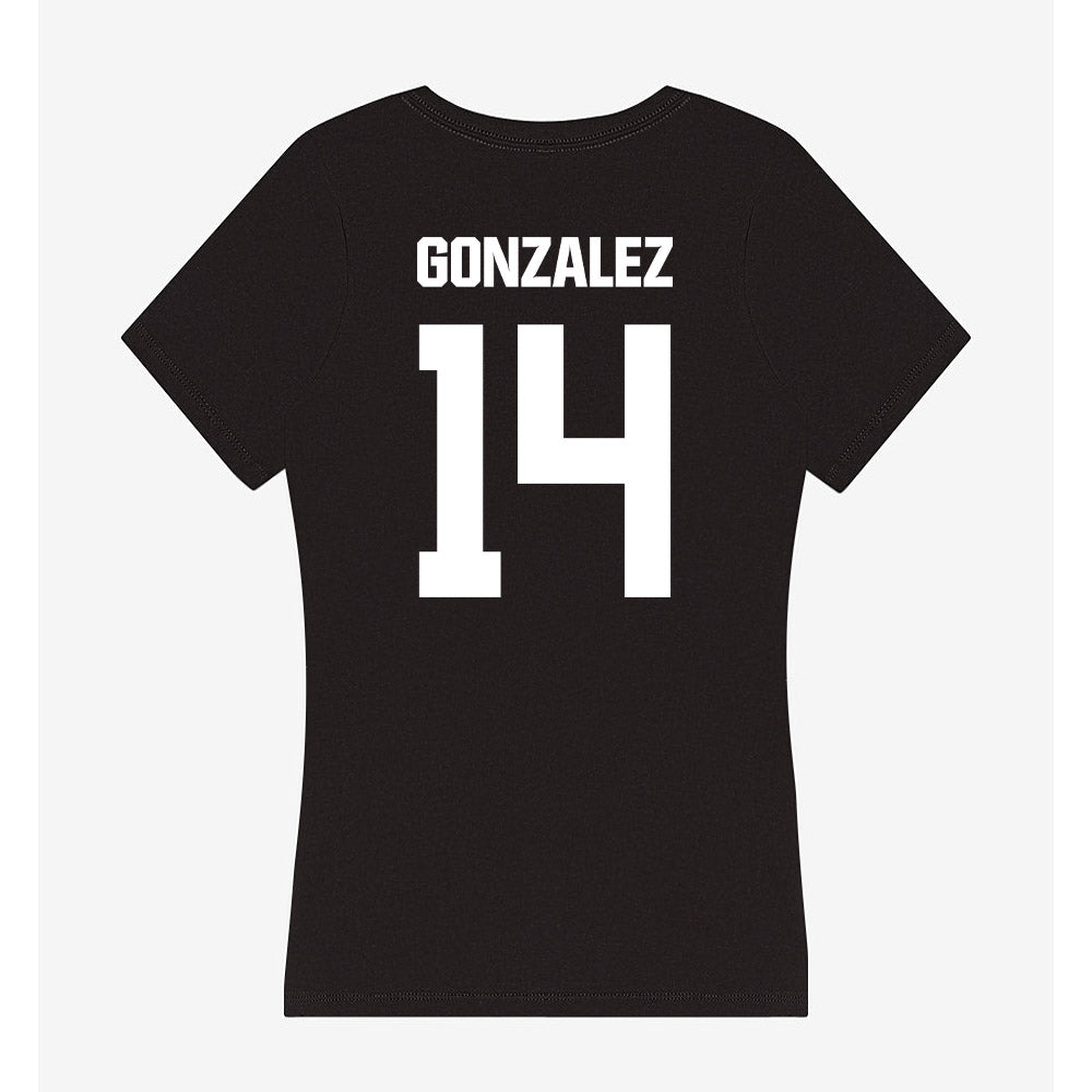 SSU - NCAA Men's Soccer : Oliver Gonzalez - Women's V-Neck T-Shirt-1