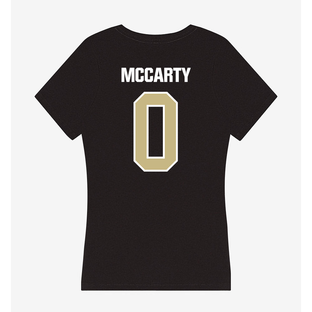 Akron - NCAA Men's Soccer : Lincoln McCarty - Women's V-Neck T-Shirt-1