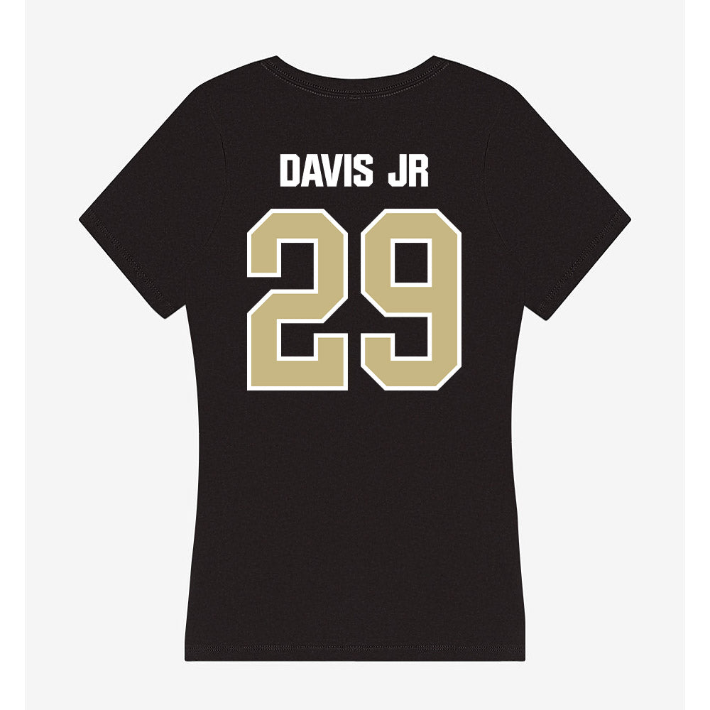 Akron - NCAA Football : Tairan Davis jr - Women's V-Neck T-Shirt-1