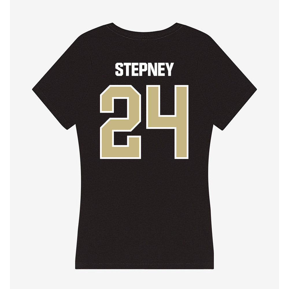 Akron - NCAA Football : Dj Stepney - Women's V-Neck T-Shirt-1