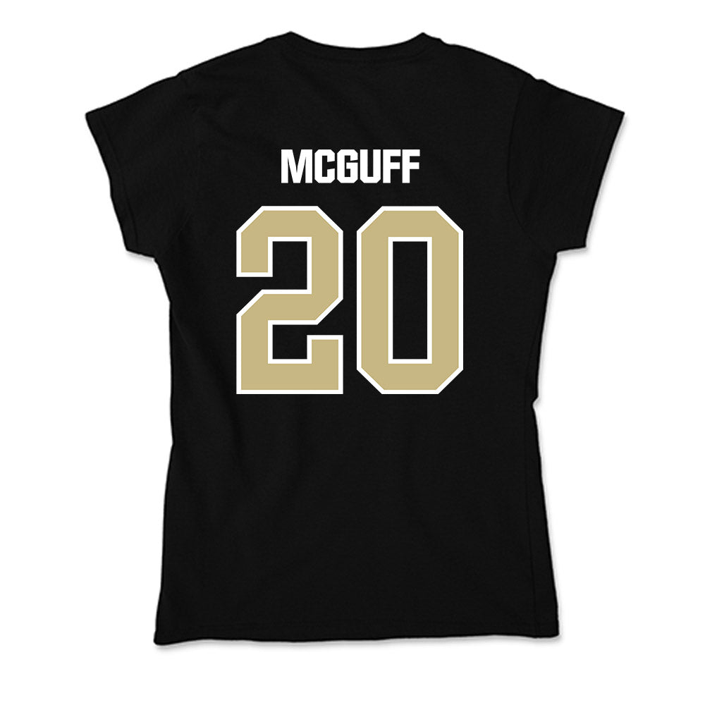 Akron - NCAA Women's Basketball : Keiryn McGuff - Soft Style Women’s T-Shirt-1