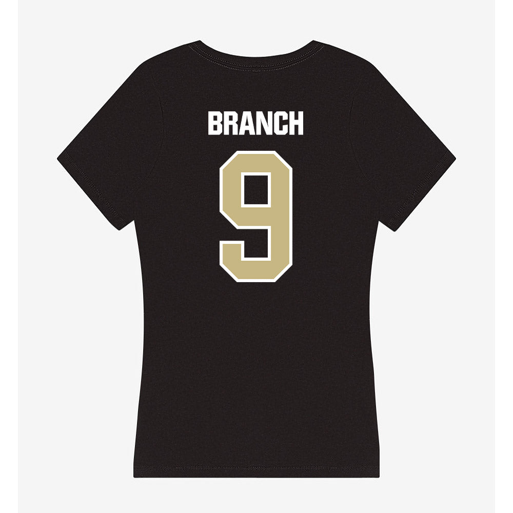 Akron - NCAA Football : Aamii Branch - Women's V-Neck T-Shirt-1
