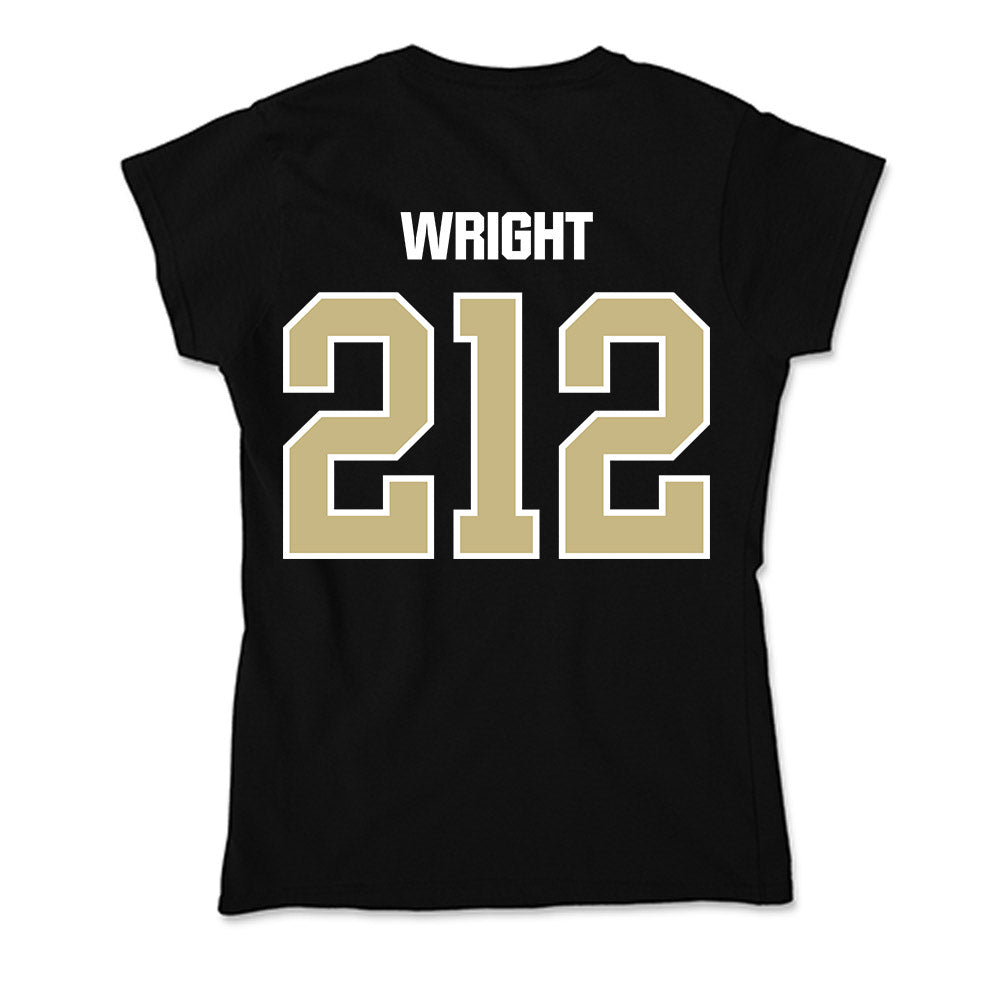 Akron - NCAA Men's Track & Field : Delton Wright - Soft Style Women’s T-Shirt-1