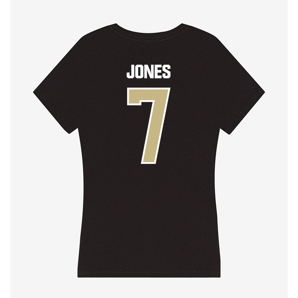 Akron - NCAA Football : Jeremiah Jones - Women's V-Neck T-Shirt-1
