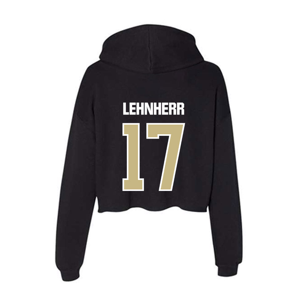 Akron - NCAA Softball : Sammy Lehnherr - Women's Crop Fleece Hoodie-1