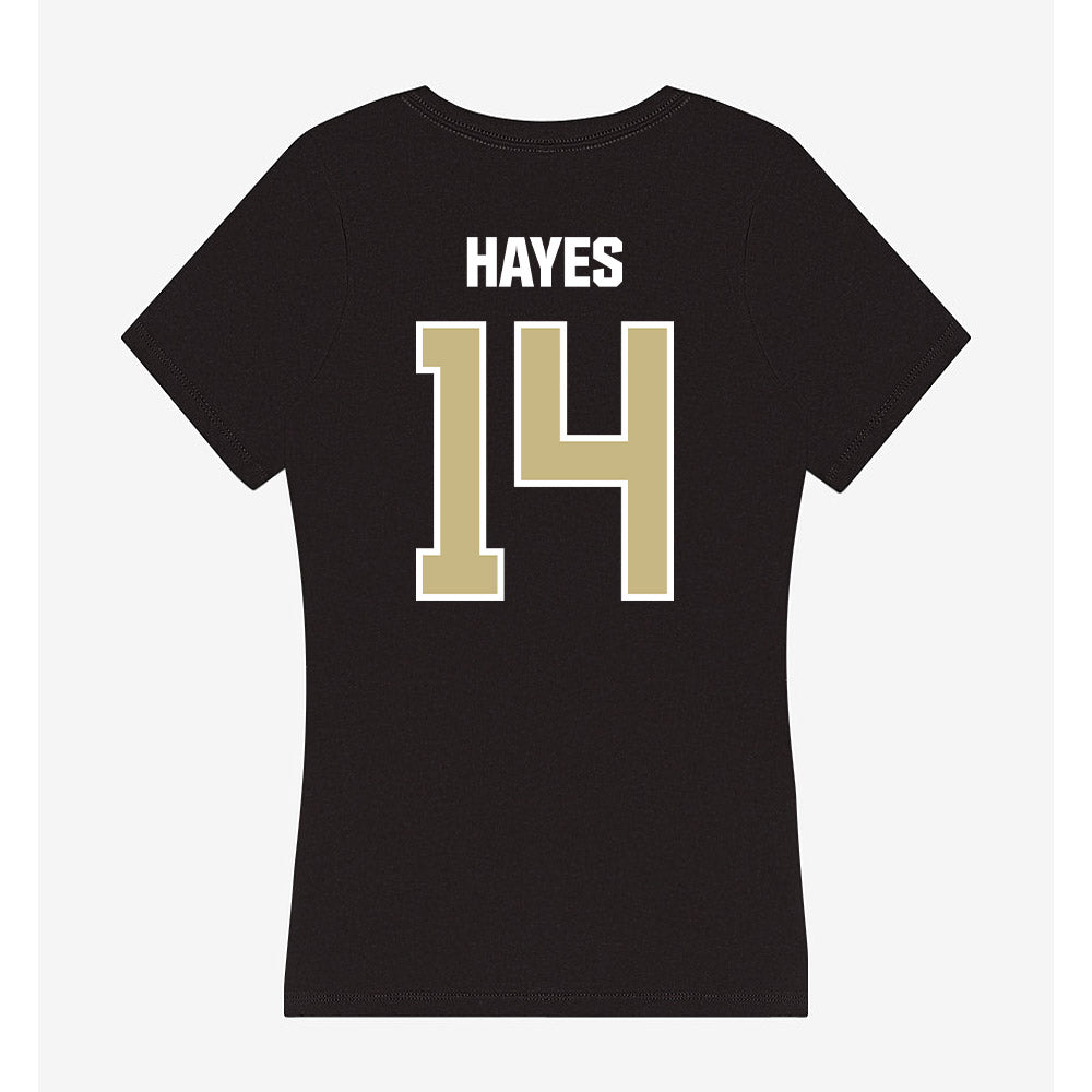 Akron - NCAA Men's Soccer : Braxton Hayes - Women's V-Neck T-Shirt-1