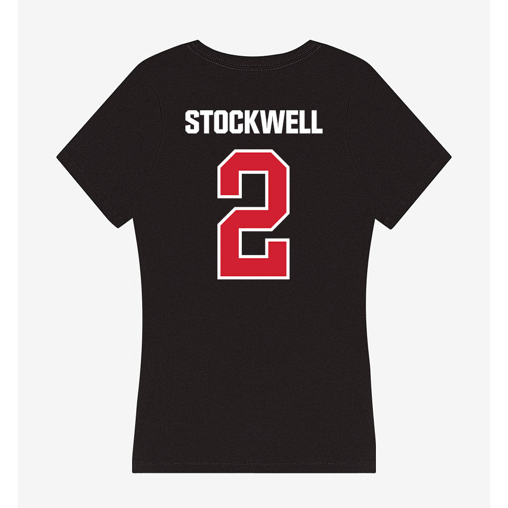 Francis Marion - NCAA Women's Volleyball : Mckayla Stockwell - Women's V-Neck T-Shirt-1
