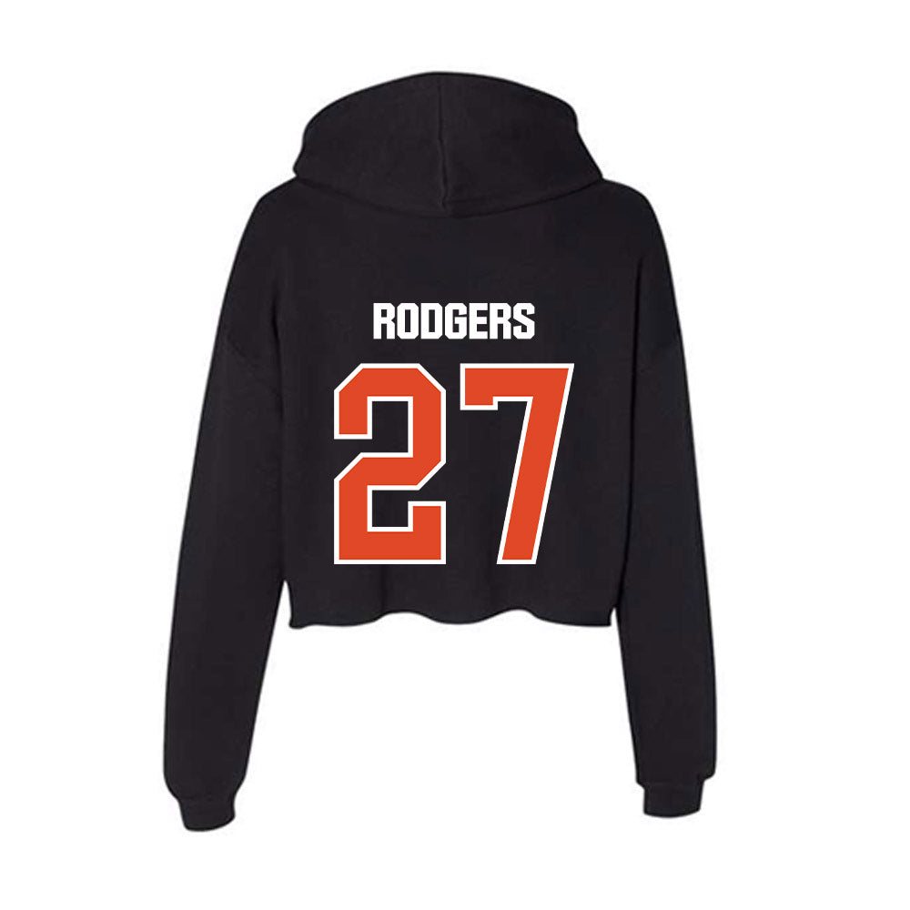 UTSA - NCAA Football : Jakevian Rodgers - Women's Crop Fleece Hoodie-1