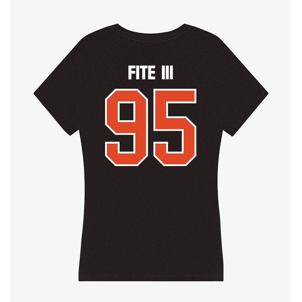 UTSA - NCAA Football : Drenon Fite III - Women's V-Neck T-Shirt-1