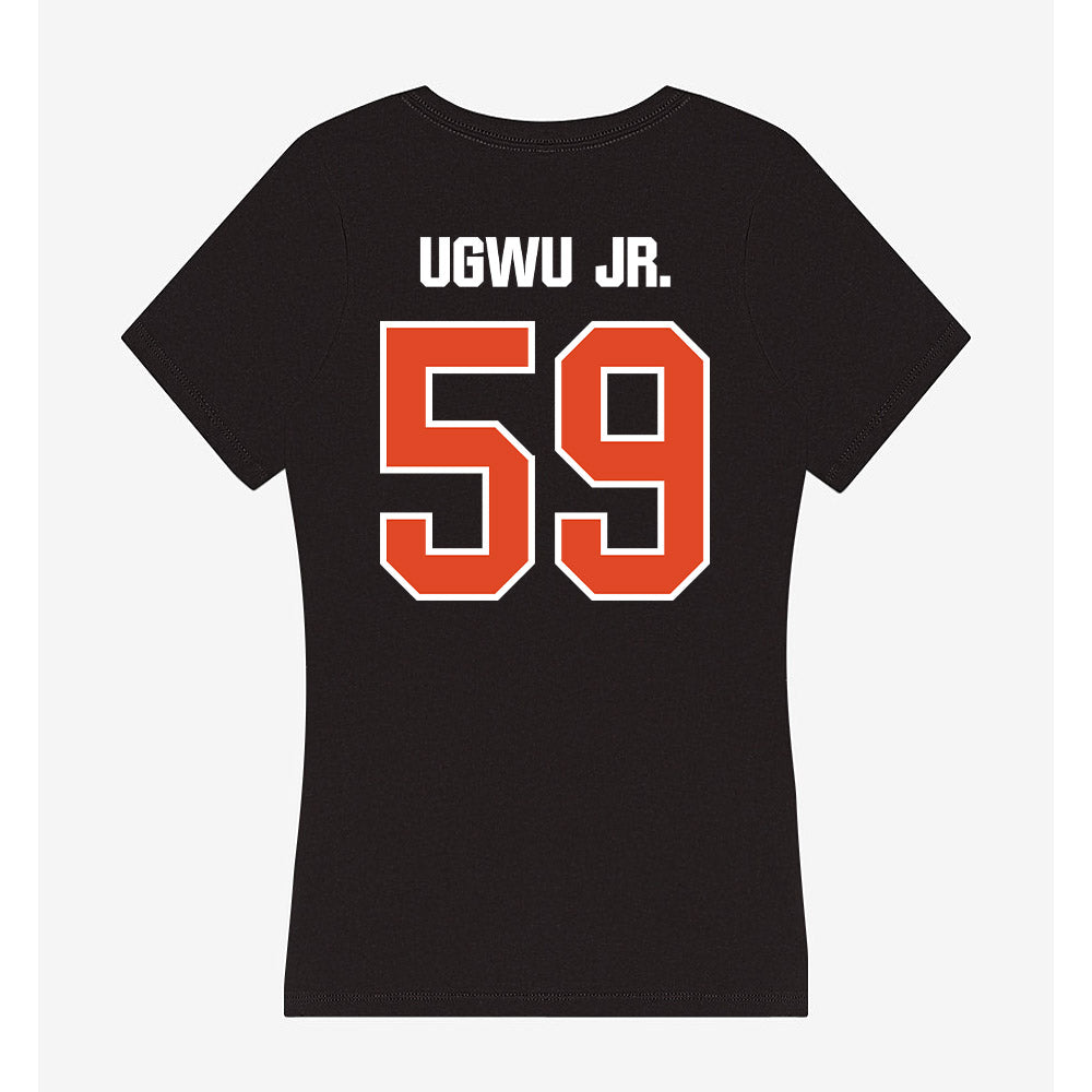 UTSA - NCAA Football : Joseph Ugwu Jr. - Women's V-Neck T-Shirt-1