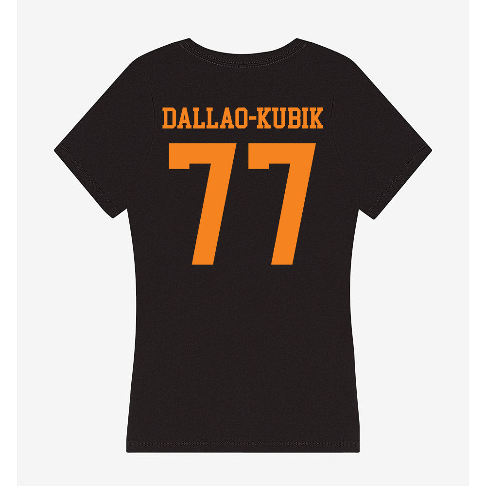 UTEP - NCAA Football : Wesley Dallao-Kubik - Women's V-Neck T-Shirt-1