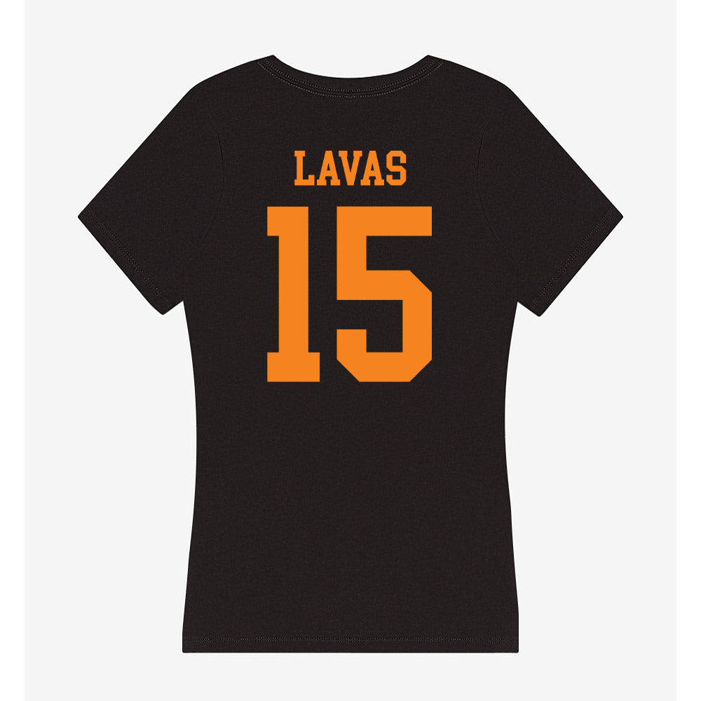 UTEP - NCAA Softball : Brantley Lavas - Women's V-Neck T-Shirt-1