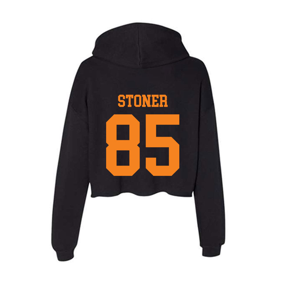 UTEP - NCAA Football : Jackson Stoner - Women's Crop Fleece Hoodie-1