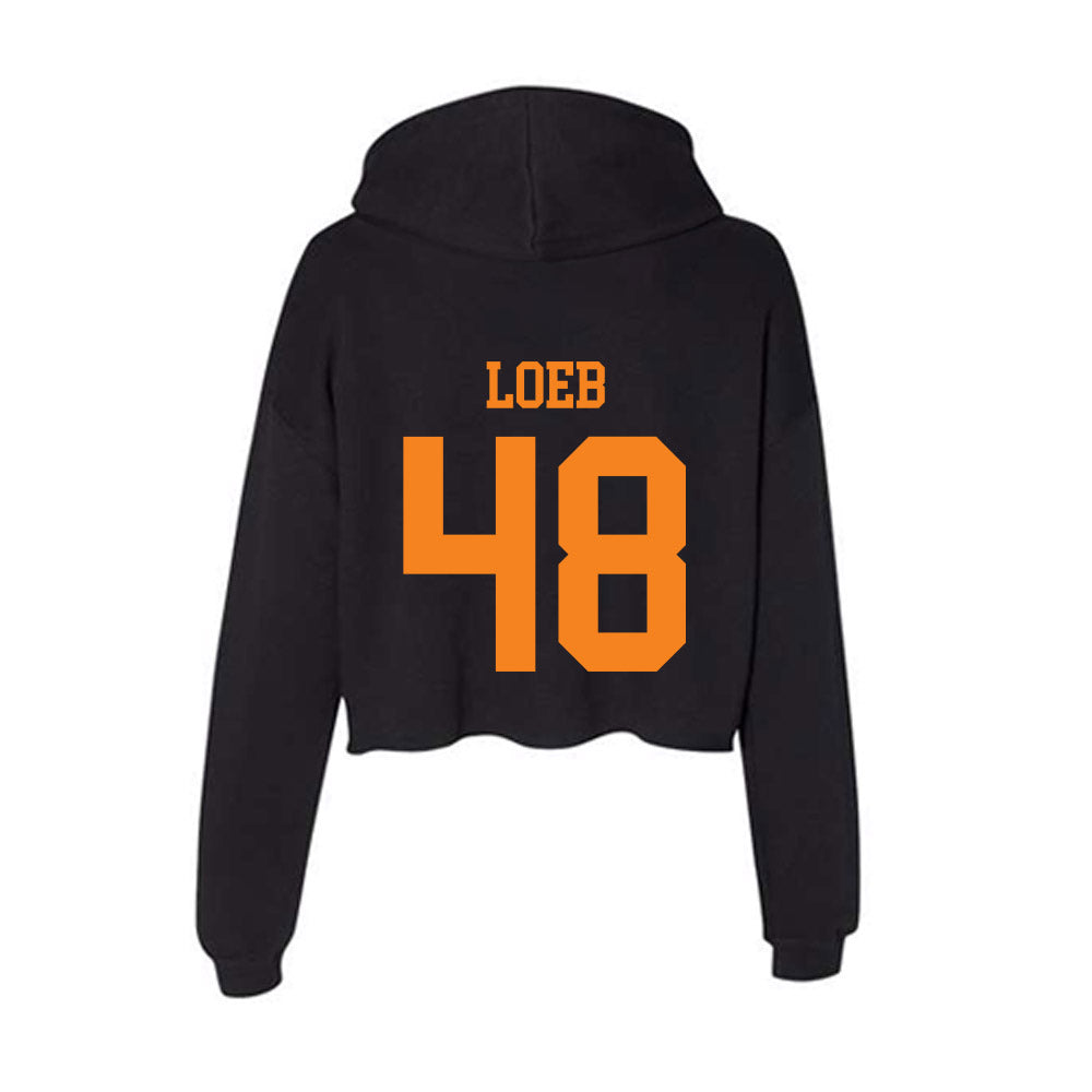UTEP - NCAA Football : Carson Loeb - Women's Crop Fleece Hoodie-1