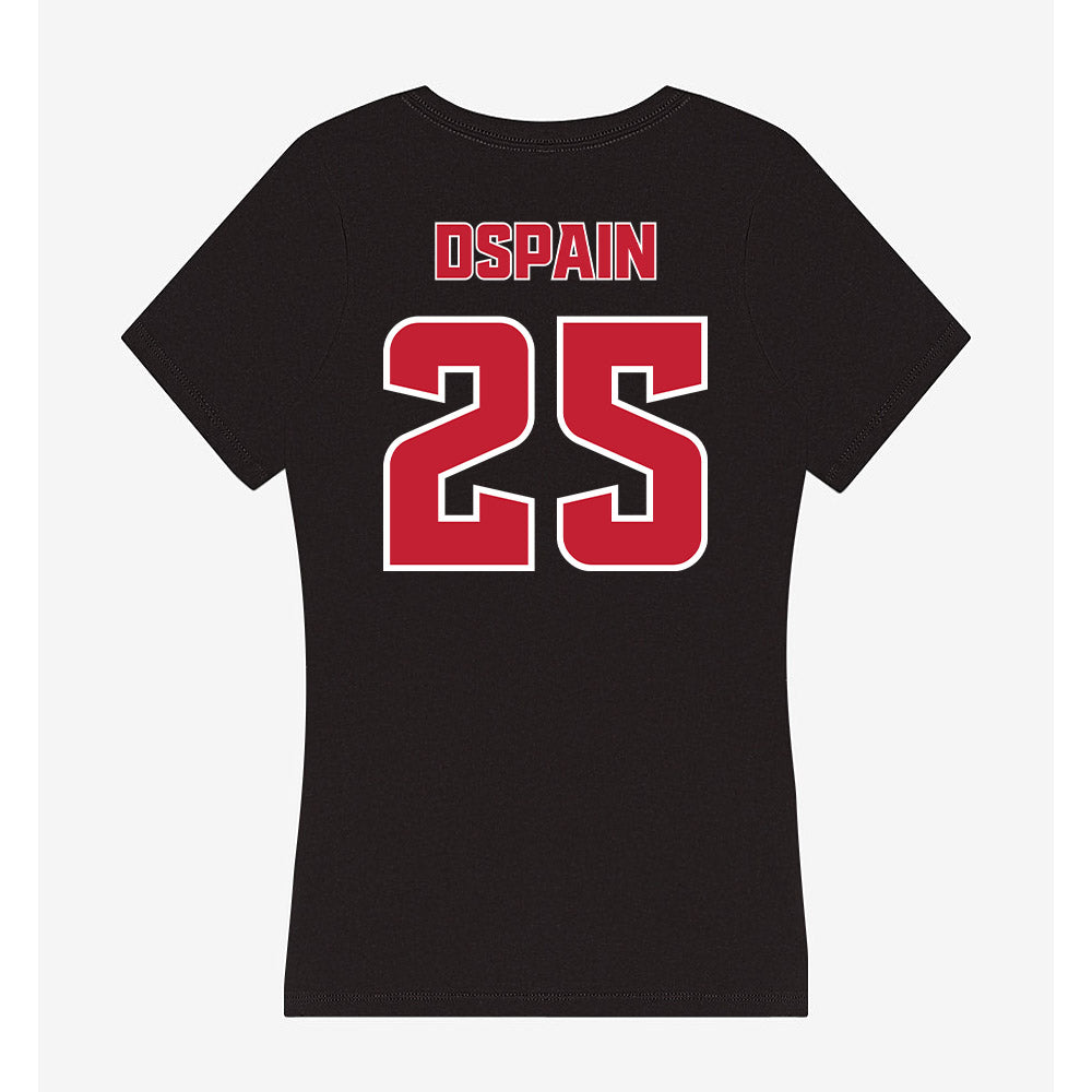DU - NCAA Men's Lacrosse : Jack Dspain - Women's V-Neck T-Shirt-1
