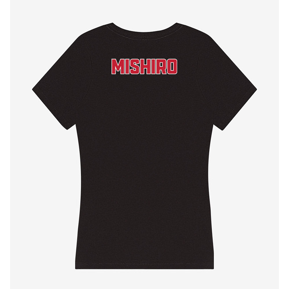 DU - NCAA Men's Tennis : Ryoma Mishiro - Women's V-Neck T-Shirt-1