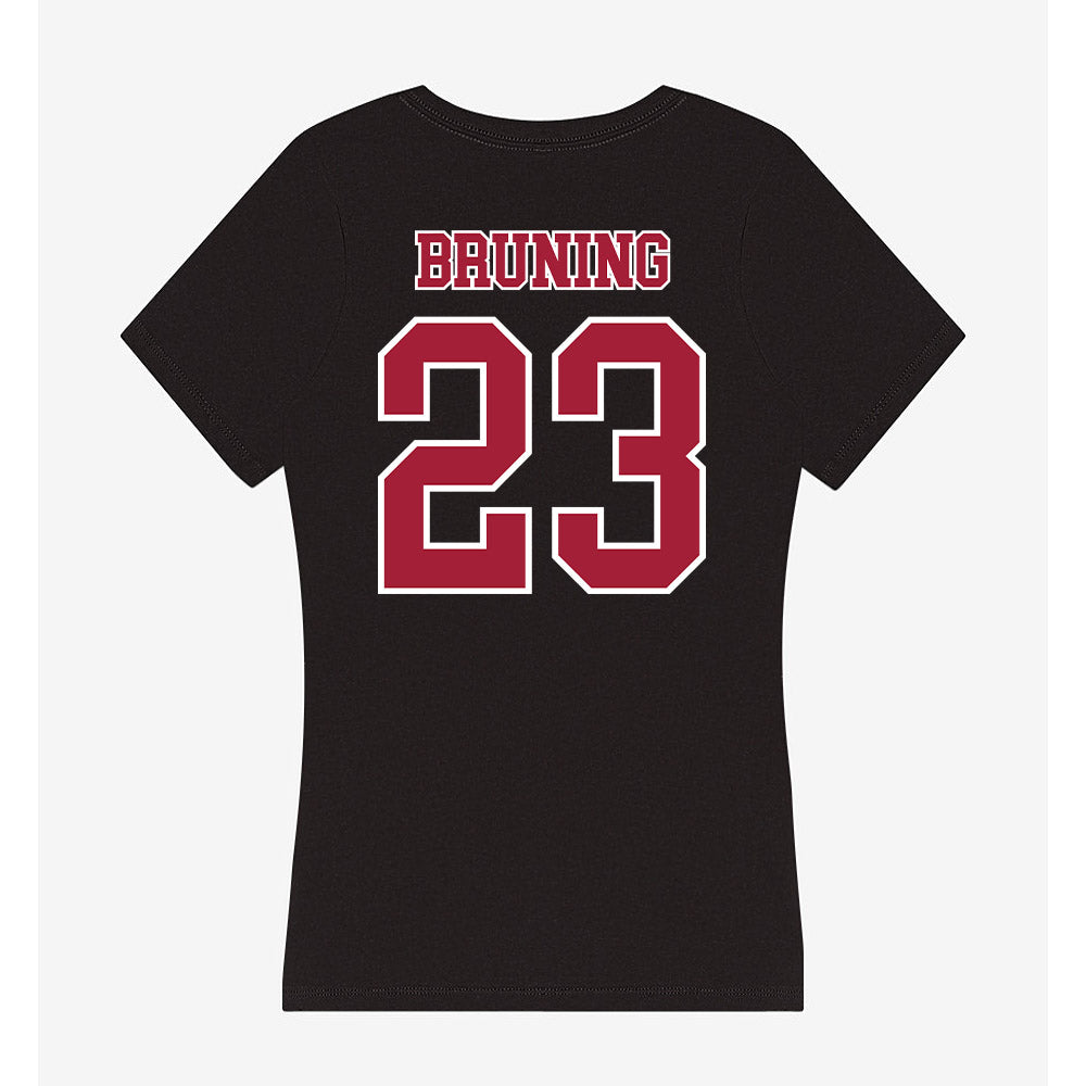 St. Joe's - NCAA Women's Field Hockey : Kiki Bruning - Women's V-Neck T-Shirt-1