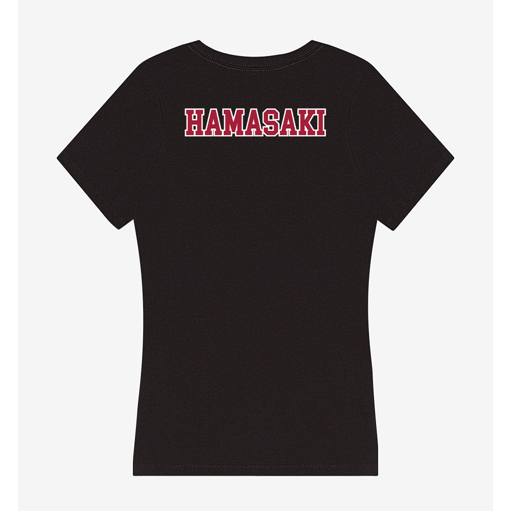 St. Joe's - NCAA Men's Rowing : Ronan Hamasaki - Women's V-Neck T-Shirt-1