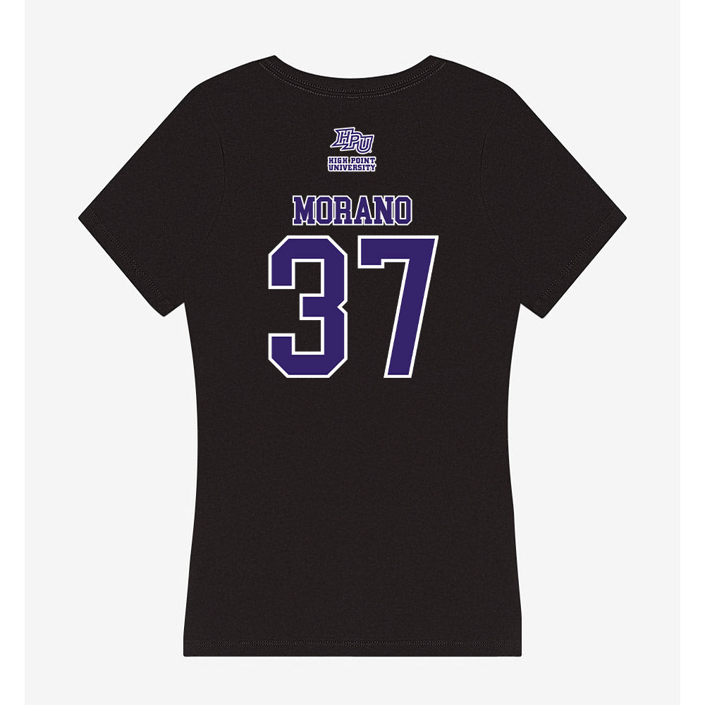 High Point - NCAA Men's Soccer : Peter Morano - Women's V-Neck T-Shirt-1