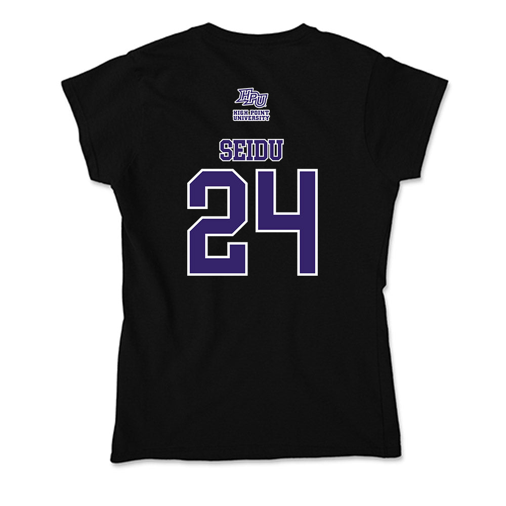 High Point - NCAA Men's Soccer : Mohammed Seidu - Soft Style Women’s T-Shirt-1