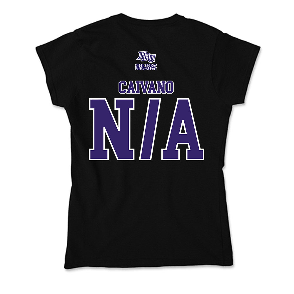 High Point - NCAA Men's Track & Field : David Caivano - Soft Style Women’s T-Shirt-1