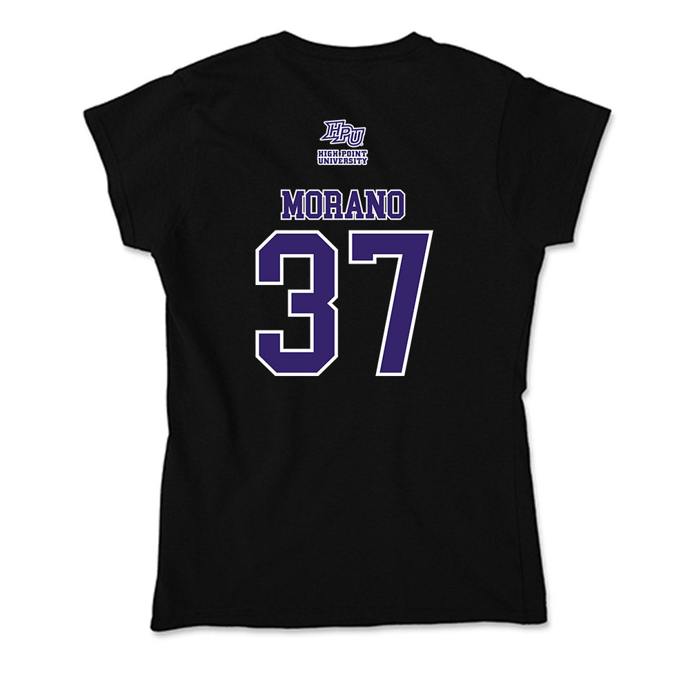 High Point - NCAA Men's Soccer : Peter Morano - Soft Style Women’s T-Shirt-1